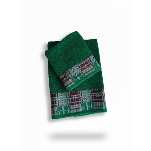 SET ASCIUGAMANO + OSPITE "SCOTLAND"