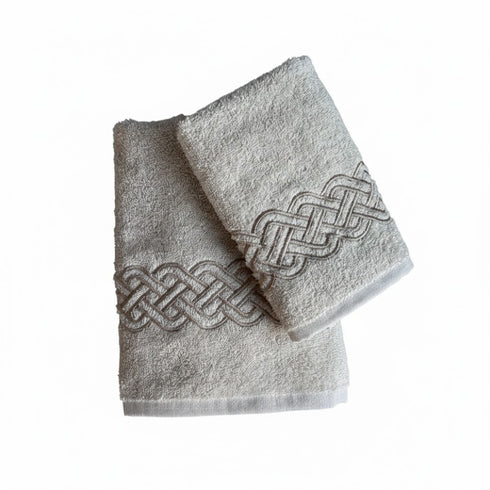 SET ASCIUGAMANO + OSPITE "BRAID"