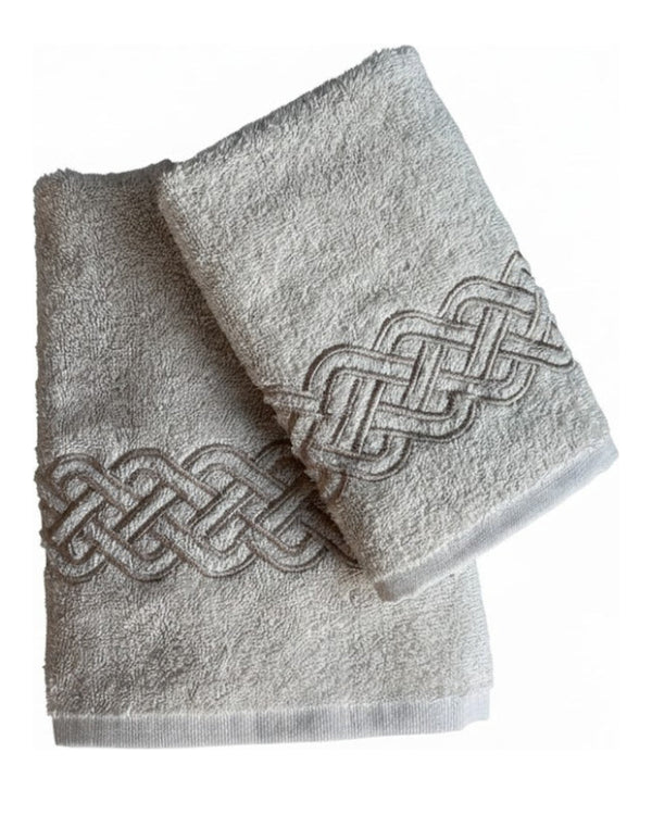 SET ASCIUGAMANO + OSPITE "BRAID"