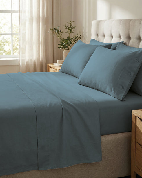 LENZUOLO DI SOTTO CON ANGOLI ELASTICIZZATI