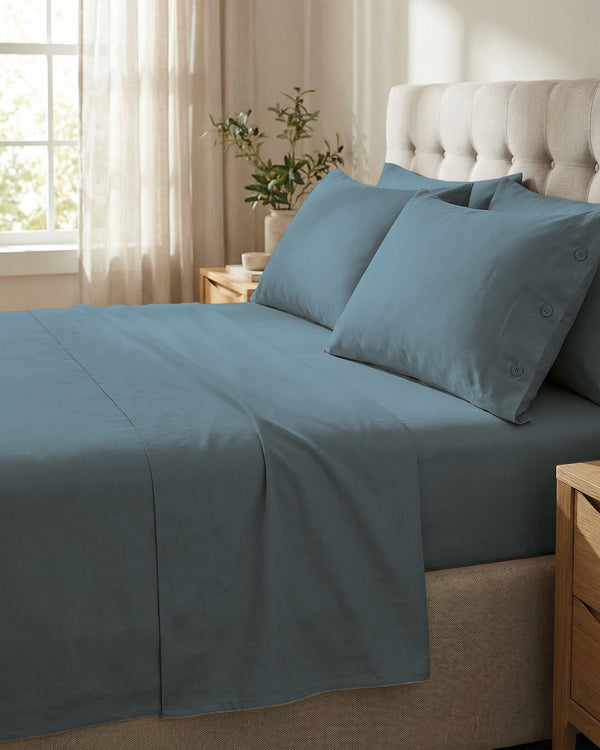 LENZUOLO DI SOTTO CON ANGOLI ELASTICIZZATI