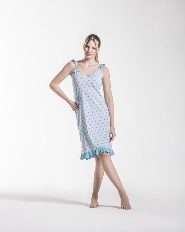 CAMICIA DA NOTTE DONNA BOCCIOLO