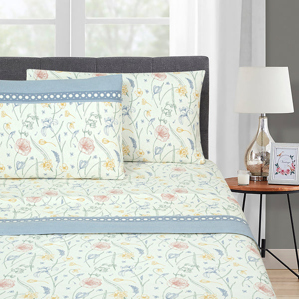 COMPLETO LETTO FLOWERS