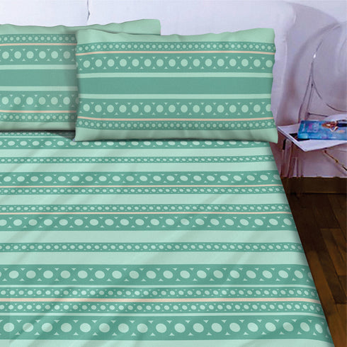 COMPLETO LETTO DI FLANELLA CORTINA