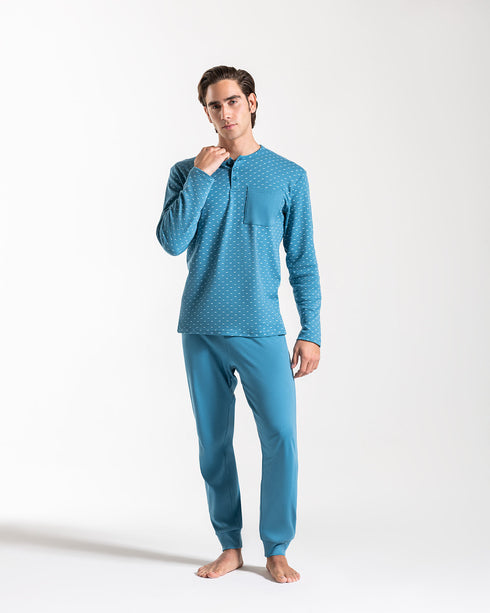 PIGIAMA UOMO IN CALDO COTONE "COUS COUS"