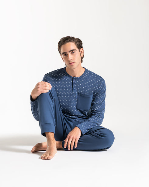 PIGIAMA UOMO IN CALDO COTONE "COUS COUS"