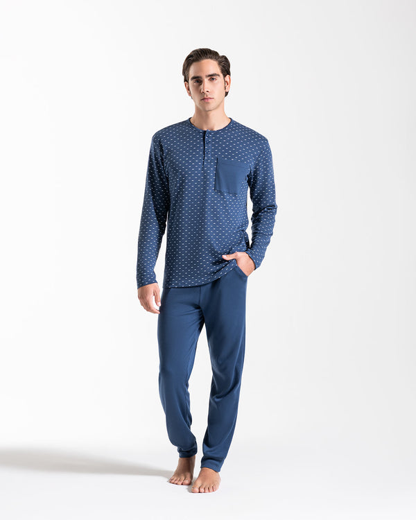 PIGIAMA UOMO IN CALDO COTONE "COUS COUS"