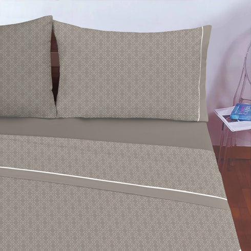 COMPLETO LETTO IN MICROFIBRA "GEOMETRIC"