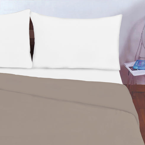 SACCO COPRIPIUMINO IN COTONE TINTA UNITA