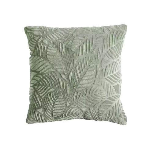 CUSCINO ARREDO IN VELLUTO "LEAVES"
