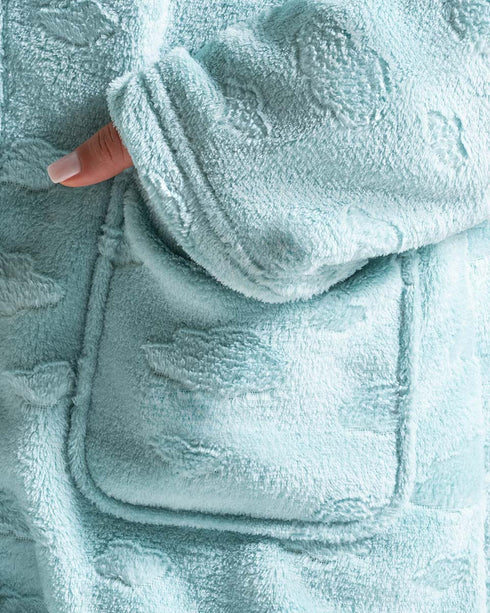 VESTAGLIA DONNA IN PILE "LUMACHINA"