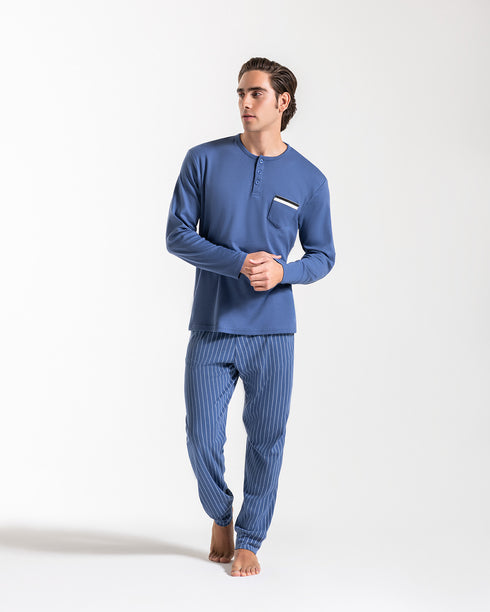 PIGIAMA UOMO IN CALDO COTONE "MAIS"