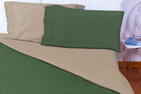 COMPLETO LETTO IN MICROFIBRA "NO IRON"