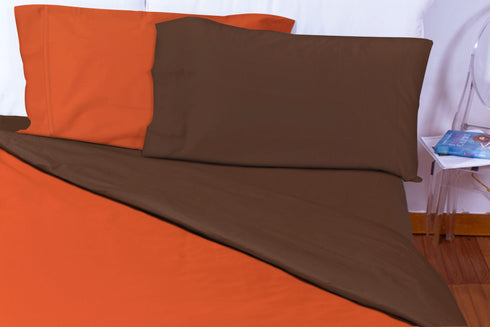COMPLETO LETTO IN MICROFIBRA "NO IRON"