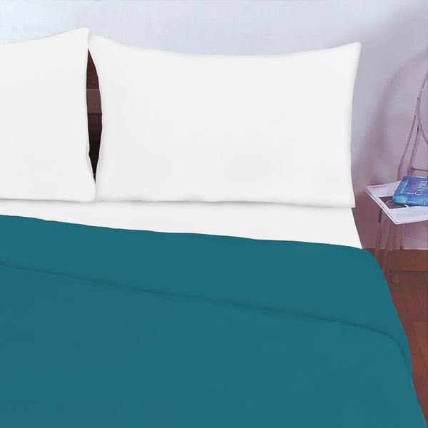 SACCO COPRIPIUMINO IN COTONE TINTA UNITA