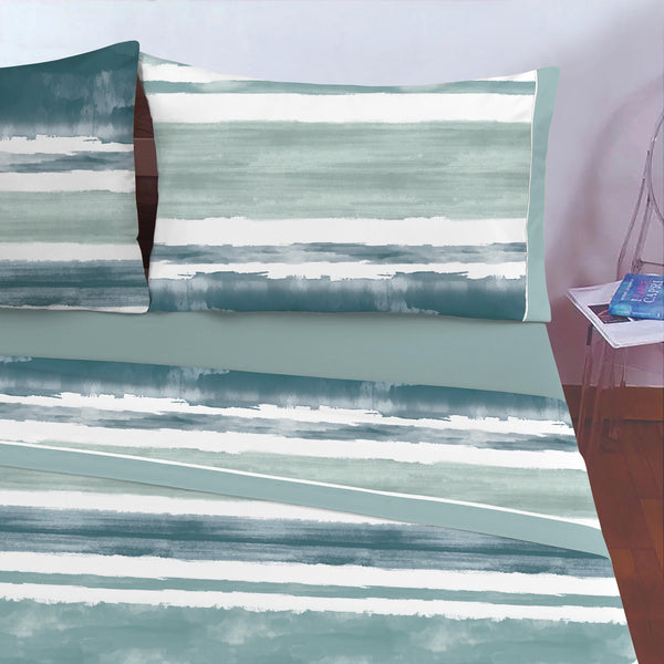 COMPLETO LETTO IN MICROFIBRA "PAINT"