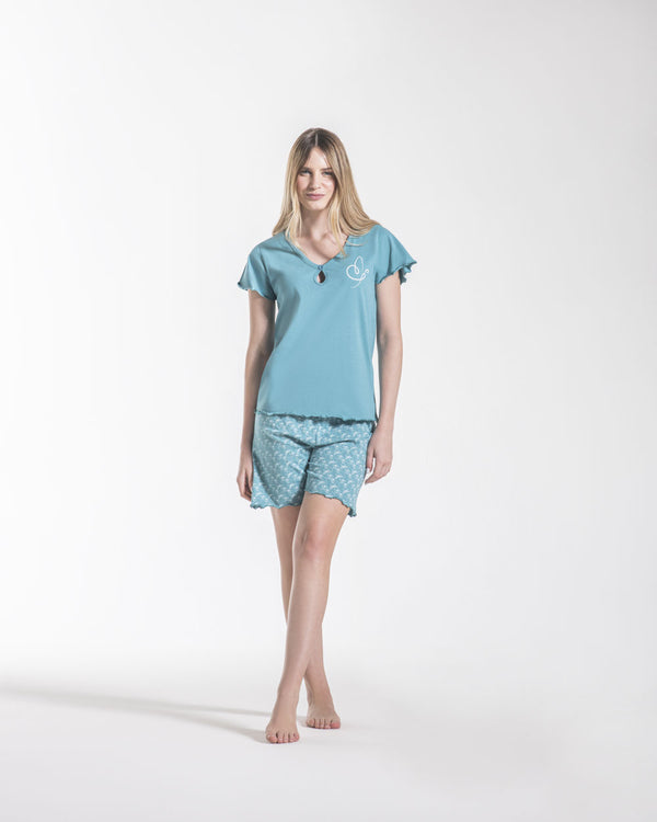 PIGIAMA DONNA BUTTERFLY