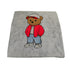 PLAID SUPER SOFT IN CORAL FLEECE "ORSO"