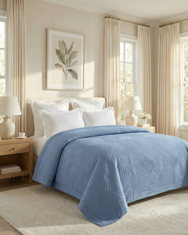 COPRILETTO TRAPUNTATO DIAGONAL