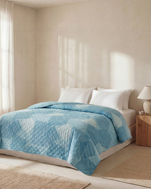 TRAPUNTINO IN MICROFIBRA SQUARE