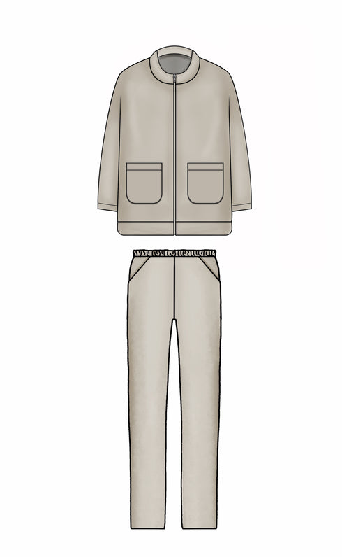 PIGIAMA DONNA IN PILE "SHERPA"