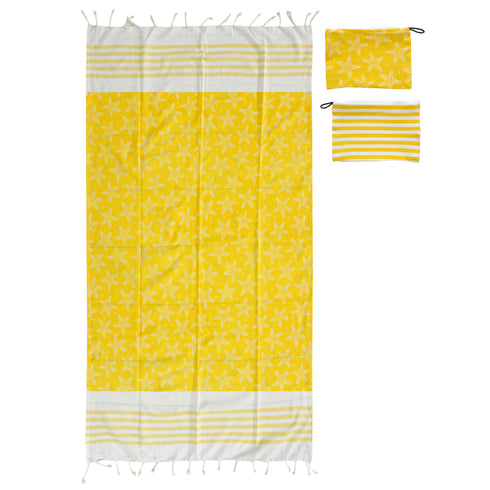 PAREO + POCHETTE STARFISH