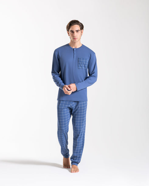 PIGIAMA UOMO IN CALDO COTONE "SEDANO"