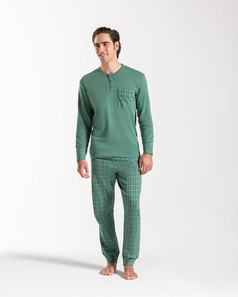 PIGIAMA UOMO IN CALDO COTONE "SEDANO"