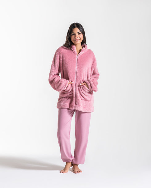 PIGIAMA DONNA IN PILE "SHERPA"
