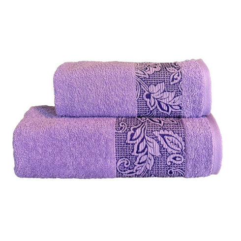 SET ASCIUGAMANI IN SPUGNA + OSPITE "VANDA"