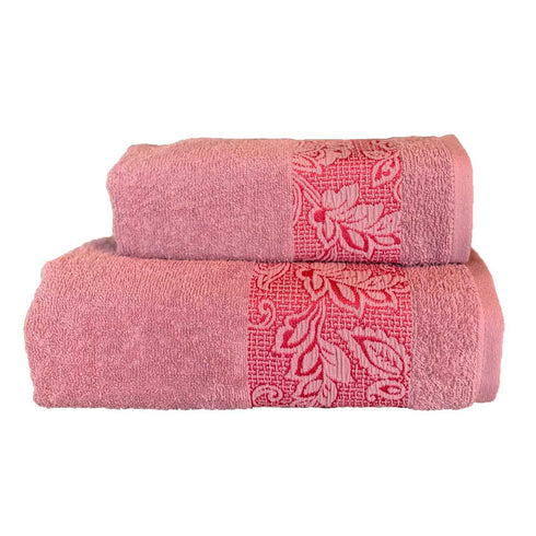 SET ASCIUGAMANI IN SPUGNA + OSPITE "VANDA"