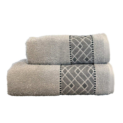 SET ASCIUGAMANI IN SPUGNA + OSPITE "VANESSA"