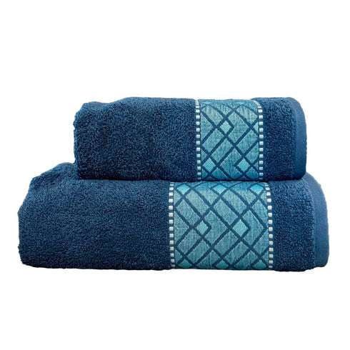 SET ASCIUGAMANI IN SPUGNA + OSPITE "VANESSA"