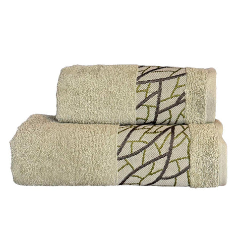 SET ASCIUGAMANI IN SPUGNA + OSPITE "VERA"