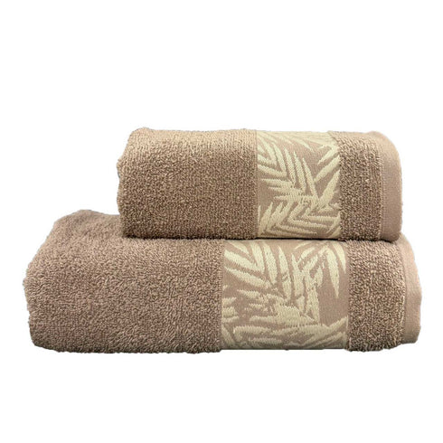 SET ASCIUGAMANI IN SPUGNA + OSPITE "VIOLA"