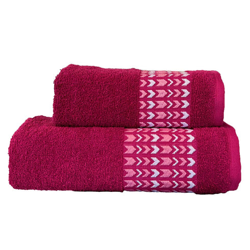 SET ASCIUGAMANI IN SPUGNA + OSPITE "VIRNA"