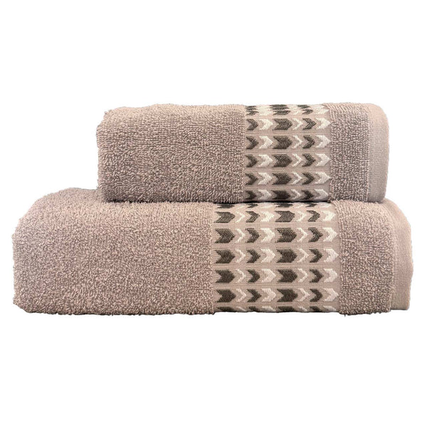 SET ASCIUGAMANI IN SPUGNA + OSPITE "VIRNA"