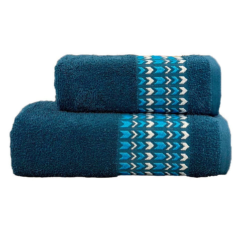 SET ASCIUGAMANI IN SPUGNA + OSPITE "VIRNA"