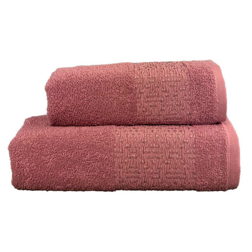 SET ASCIUGAMANI IN SPUGNA + OSPITE "VIVIANA"