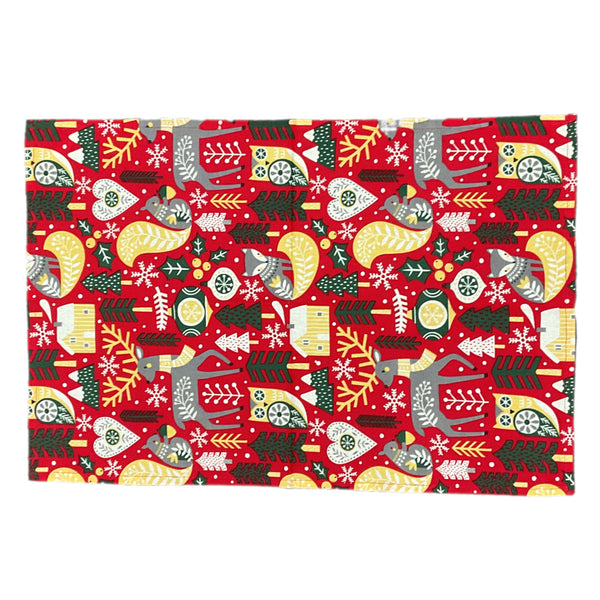 STROFINACCIO IN COTONE XMAS VILLAGE