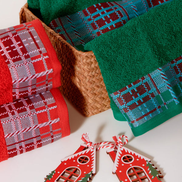 SET ASCIUGAMANO + OSPITE "SCOTLAND"