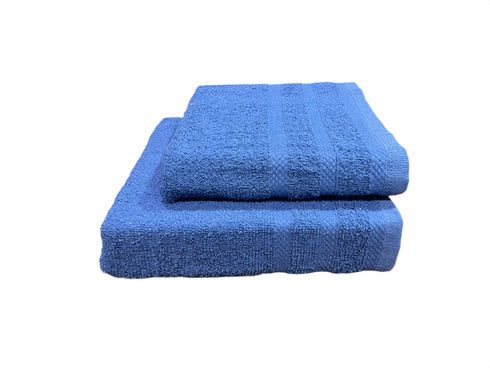 SET COPPIA ASCIUGAMANI IN SPUGNA "SMART"