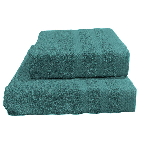 SET COPPIA ASCIUGAMANI IN SPUGNA "SMART"