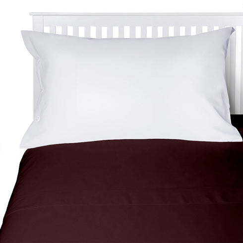 LENZUOLO DI SOPRA TINTA UNITA IN COTONE