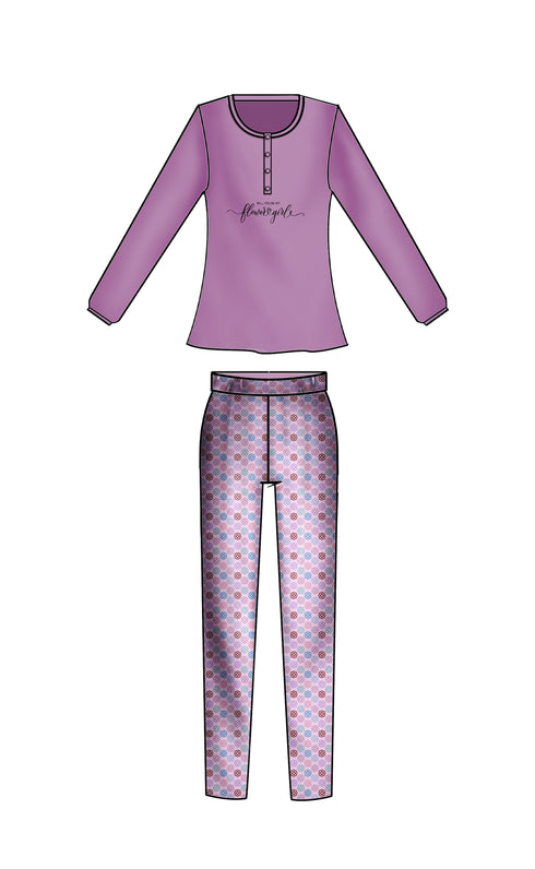 PIGIAMA DONNA TECHNO