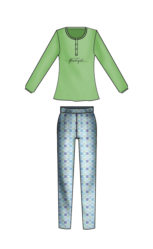 PIGIAMA DONNA TECHNO