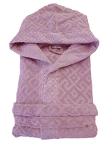 Accappatoio unisex con cappuccio Greek