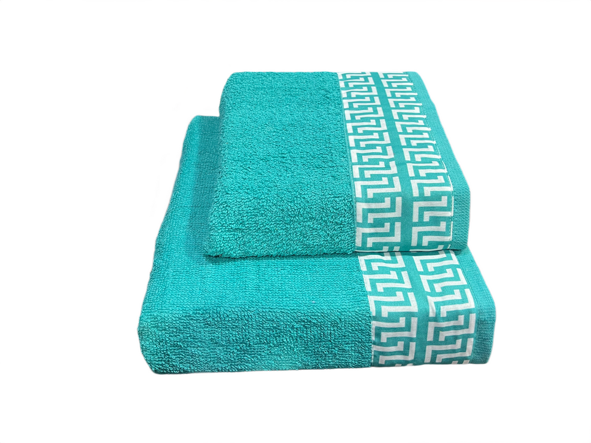 Set Asciugamani Zucchi – 1 Viso 110x60 + 1 Ospite 60x40 – 100% Cotone, Spugna 430gr/mq, Vari Colori - 2