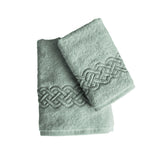 Set asiugamano + ospite "Braid"