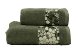 Set asciugamano + ospite Lidia